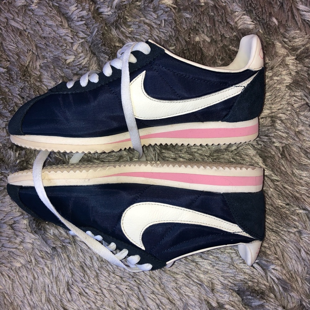 CORTEZ Nike Navy blue Sneakers Shoes